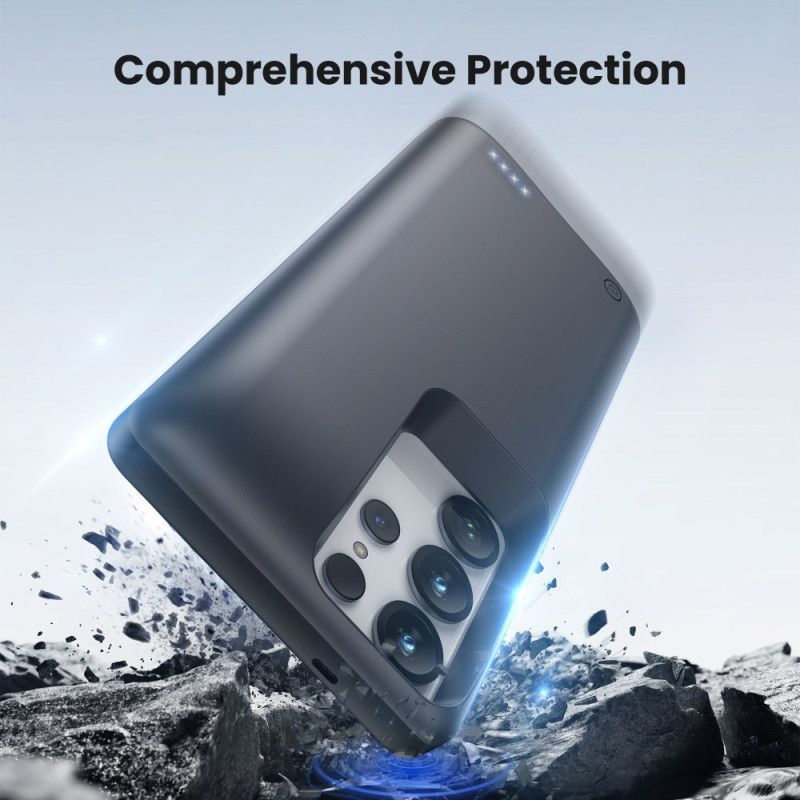 Coque Batterie Externe 10000mAh pour Samsung Galaxy S25 Ultra