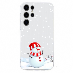 Coque Samsung Galaxy S25 Ultra 5G Bonhomme de Neige