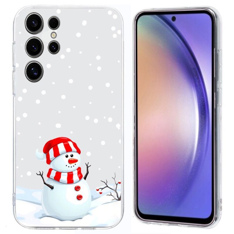 Coque Samsung Galaxy S25 Ultra 5G Bonhomme de Neige