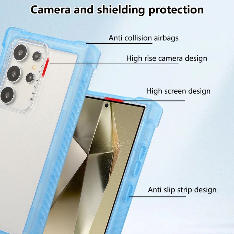 Coque Samsung Galaxy S25 Ultra 5G Cadre Silicone Renforcée