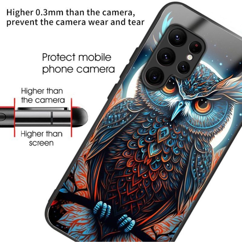 Coque Samsung Galaxy S25 Ultra 5G Chouette Colorée