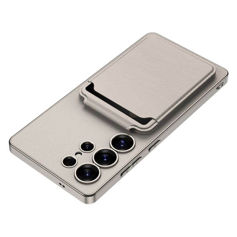 Coque Samsung Galaxy S25 Ultra 5G Compatible MagSafe avec Porte-Cartes