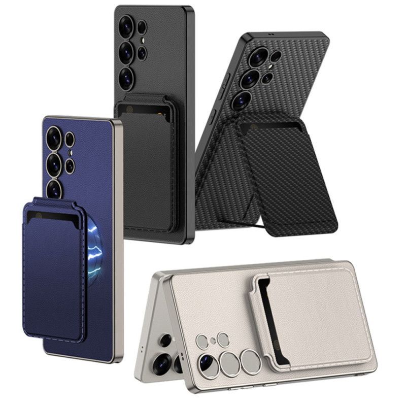 Coque Samsung Galaxy S25 Ultra 5G Compatible MagSafe avec Porte-Cartes