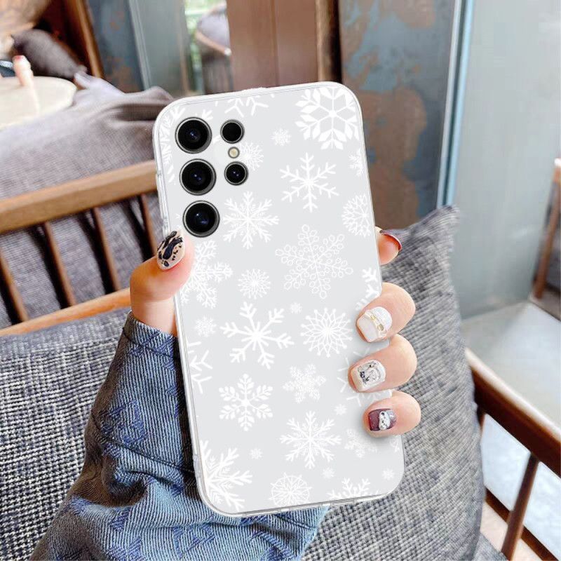 Coque Samsung Galaxy S25 Ultra 5G Flocon de Neige