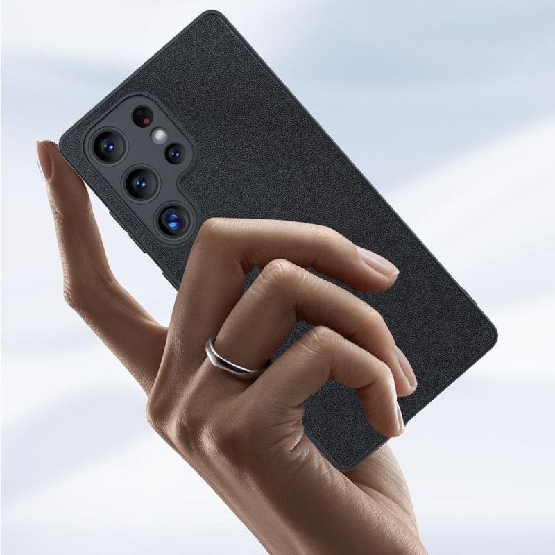 Coque Samsung Galaxy S25 Ultra 5G Plastique er Simili Cuir