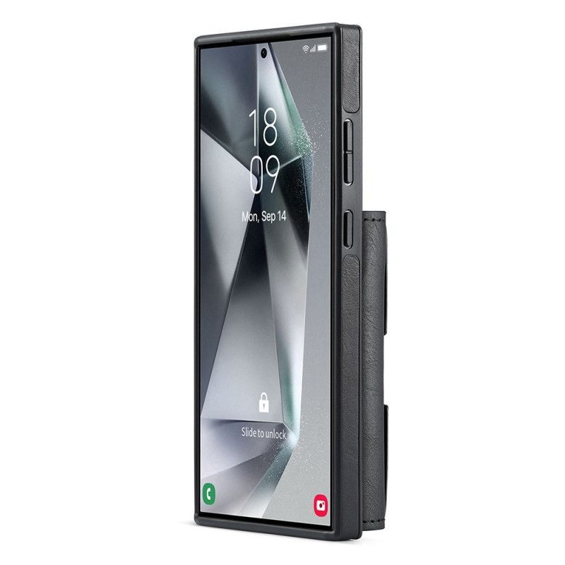 Coque Samsung Galaxy S25 Ultra 5G Portefeuille Magnétique Détachable