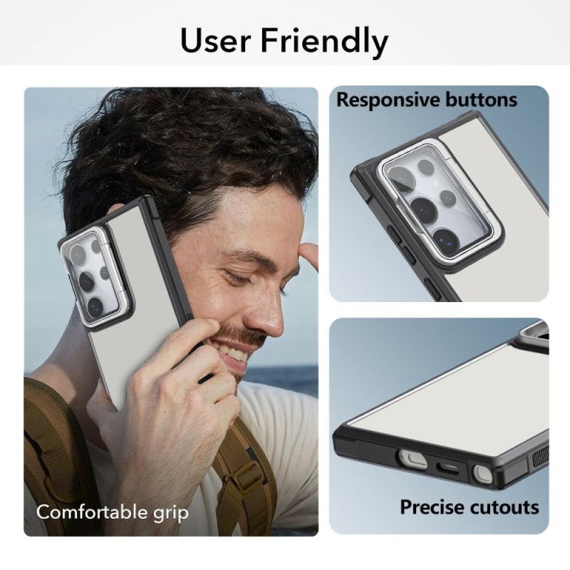 Coque Samsung Galaxy S25 Ultra 5G Protection d'Objectif et Support