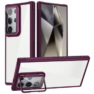 Coque Samsung Galaxy S25 Ultra 5G Robuste avec Support Intégré