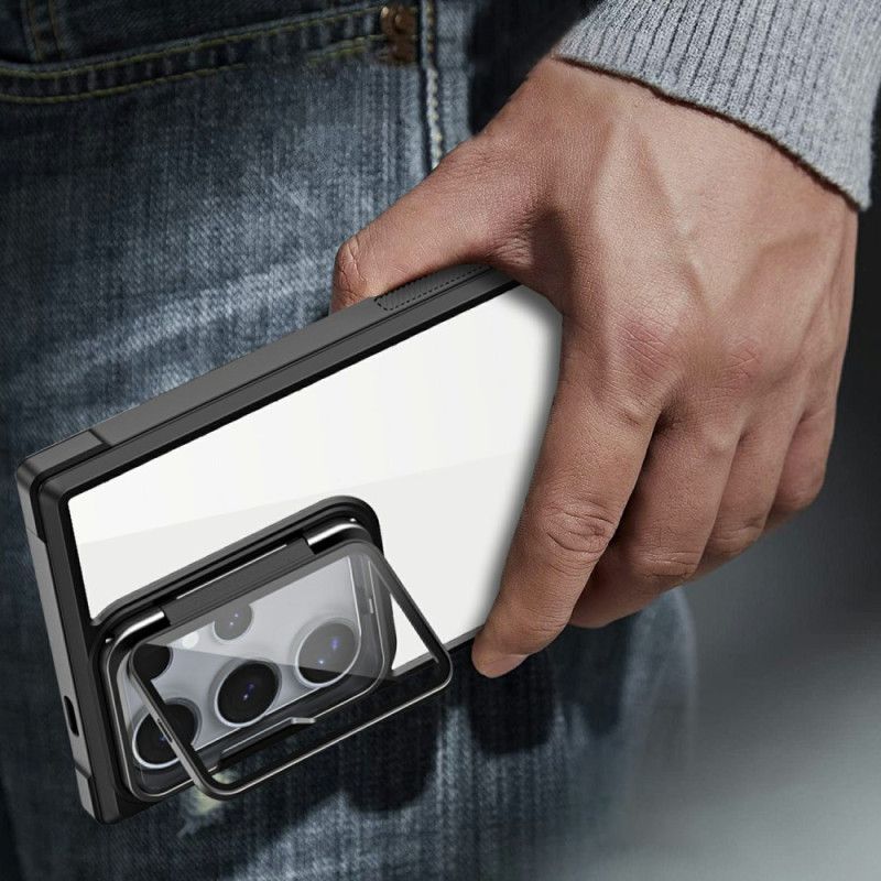 Coque Samsung Galaxy S25 Ultra 5G Robuste avec Support Intégré