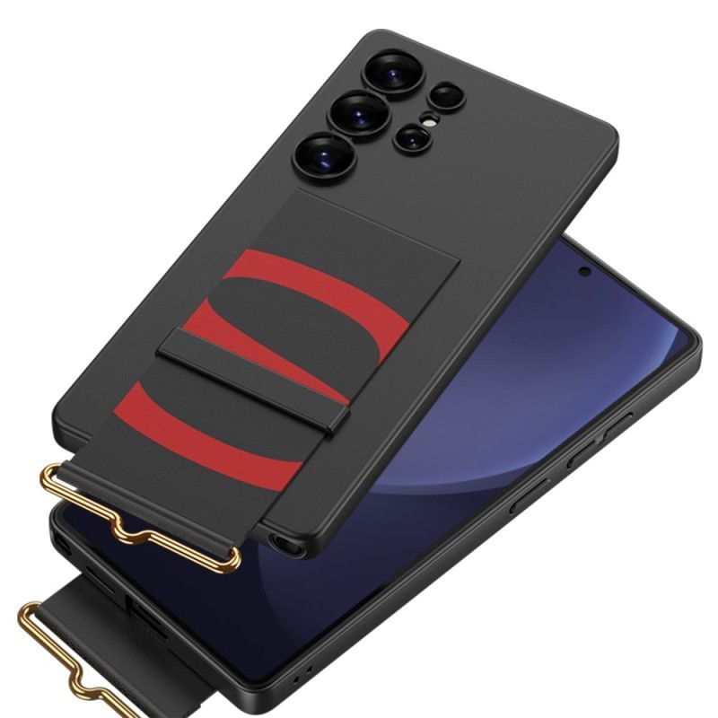 Coque Samsung Galaxy S25 Ultra 5G Sangle et Support GKK