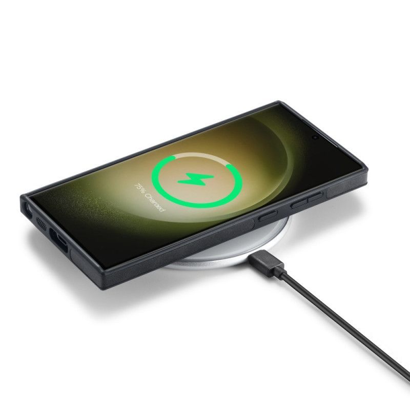 Coque Samsung Galaxy S25 Ultra 5G Style Cuir DG.MING