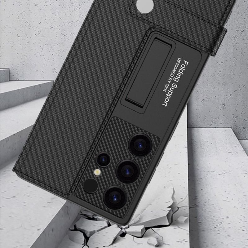 Coque Samsung Galaxy S25 Ultra avec Porte-Cartes et Support GKK