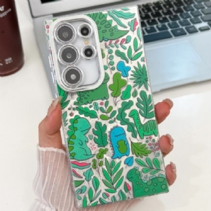 Coque Samsung Galaxy S25 Ultra Dinosaures Fun avec Film Protecteur d'Objectif