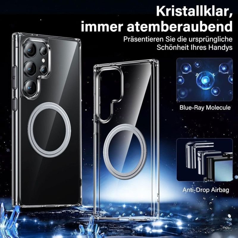 Coque Ultra Protectrice pour Samsung Galaxy S25 Ultra 5G Protectrice Compatible MagSafe