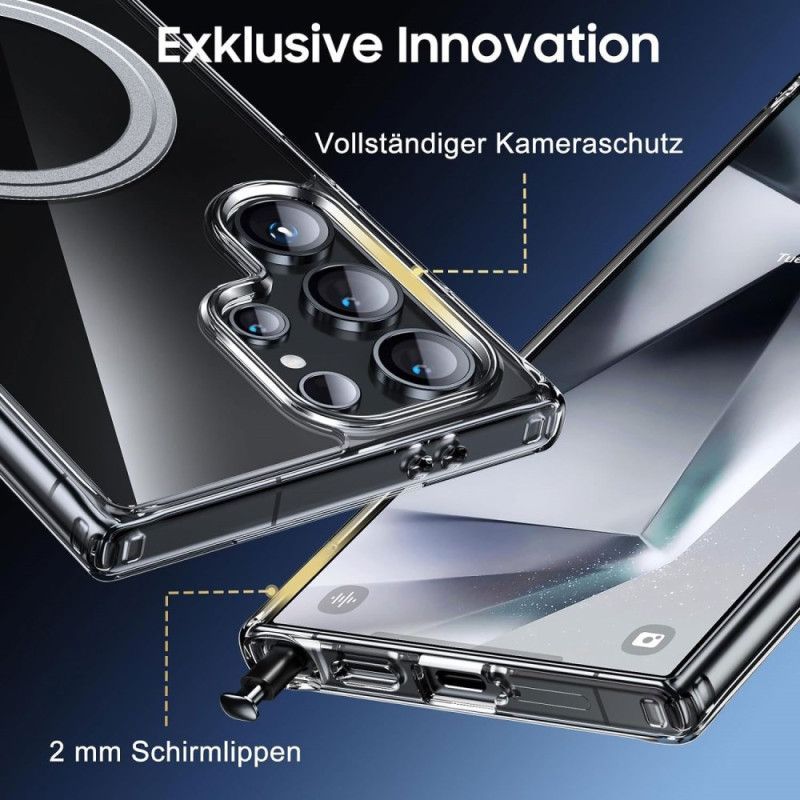 Coque Ultra Protectrice pour Samsung Galaxy S25 Ultra 5G Protectrice Compatible MagSafe