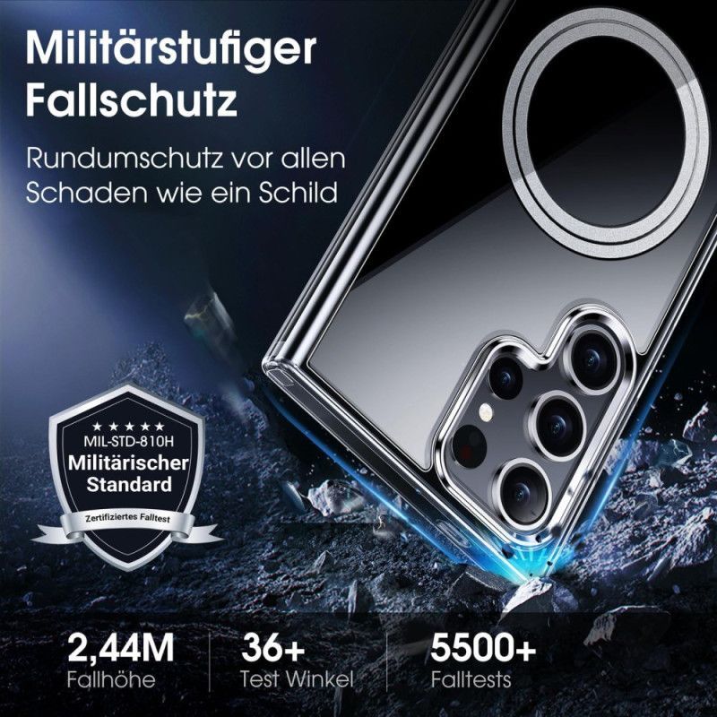 Coque Ultra Protectrice pour Samsung Galaxy S25 Ultra 5G Protectrice Compatible MagSafe