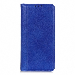 Flip Cover Samsung Galaxy S25 Ultra 5G Cuir Fendu LItchi