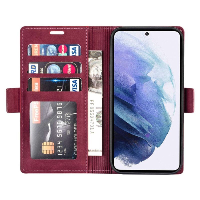 Flip Cover Samsung Galaxy S25 Ultra 5G Cuir Polyuréthane