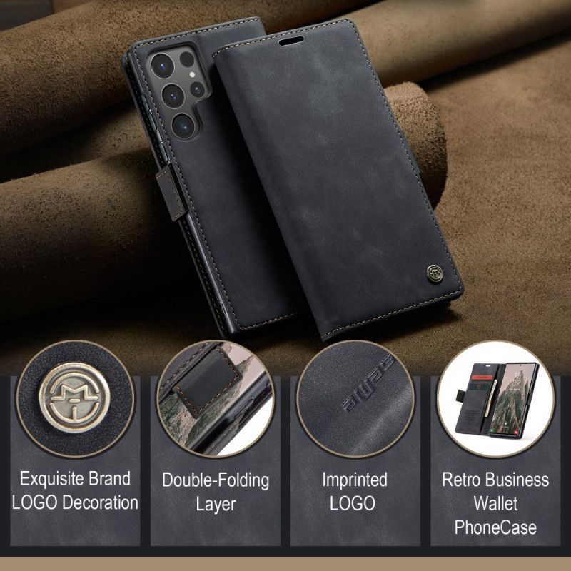 Housse Samsung Galaxy S25 Ultra 5G Effet Daim CASEME