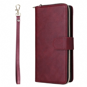 Housse Samsung Galaxy S25 Ultra 5G Pochette Zippée et Lnaière