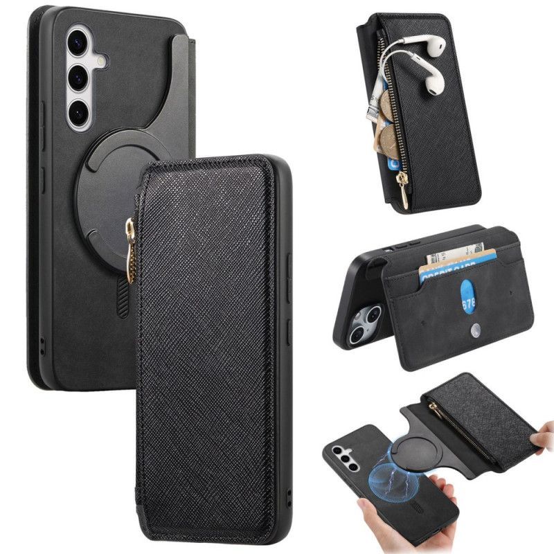 Housse Samsung Galaxy S25 Ultra 5G Portefeuille et Coque Détachable