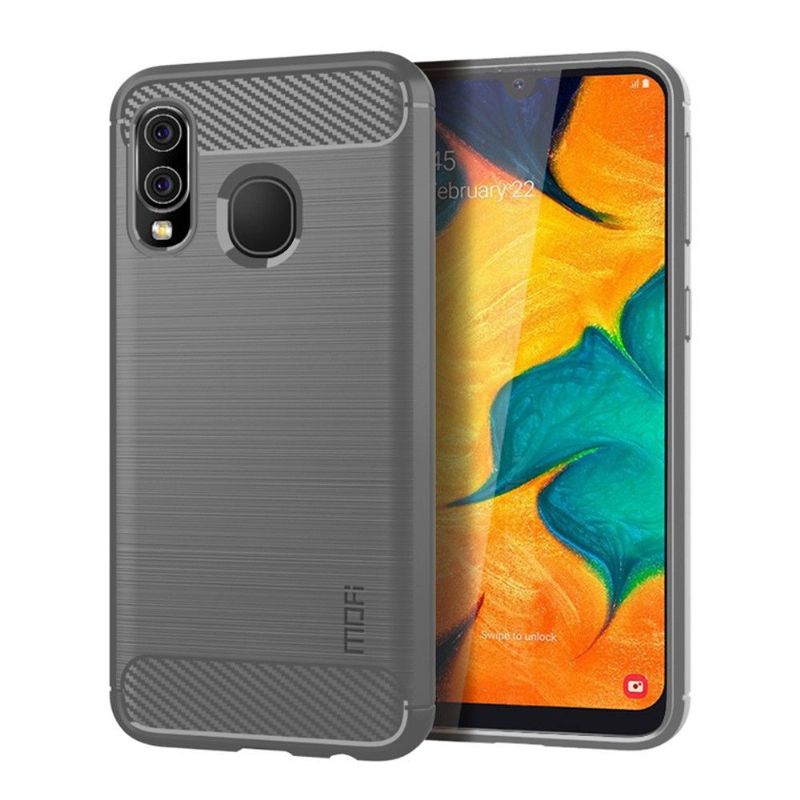 Samsung Galaxy A40 - Coque brossée Mofi