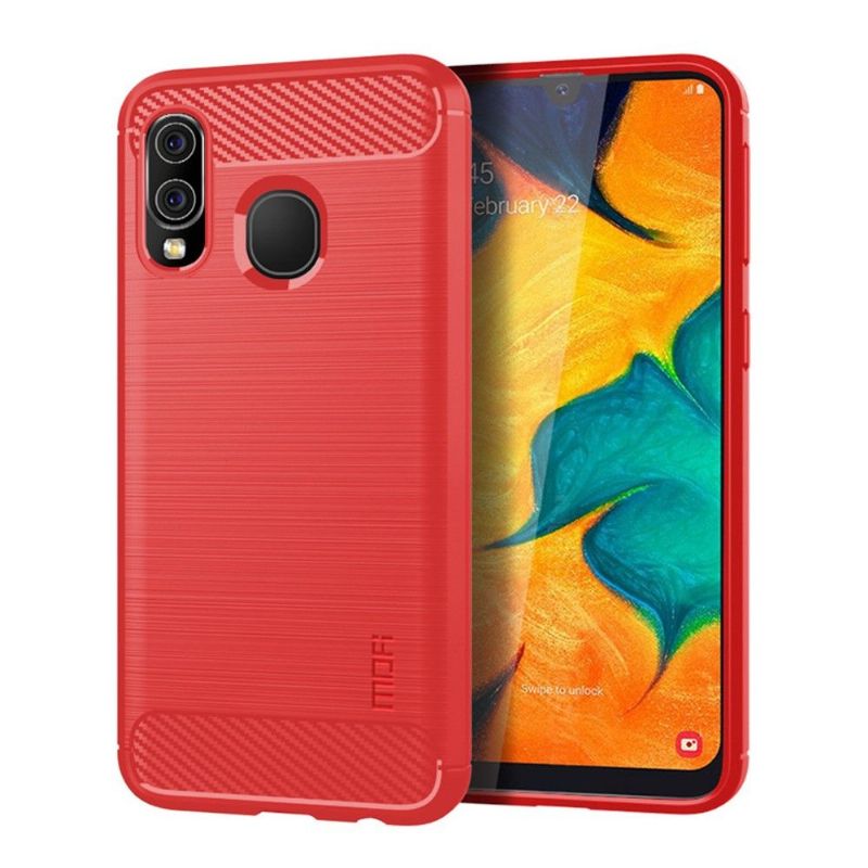 Samsung Galaxy A40 - Coque brossée Mofi