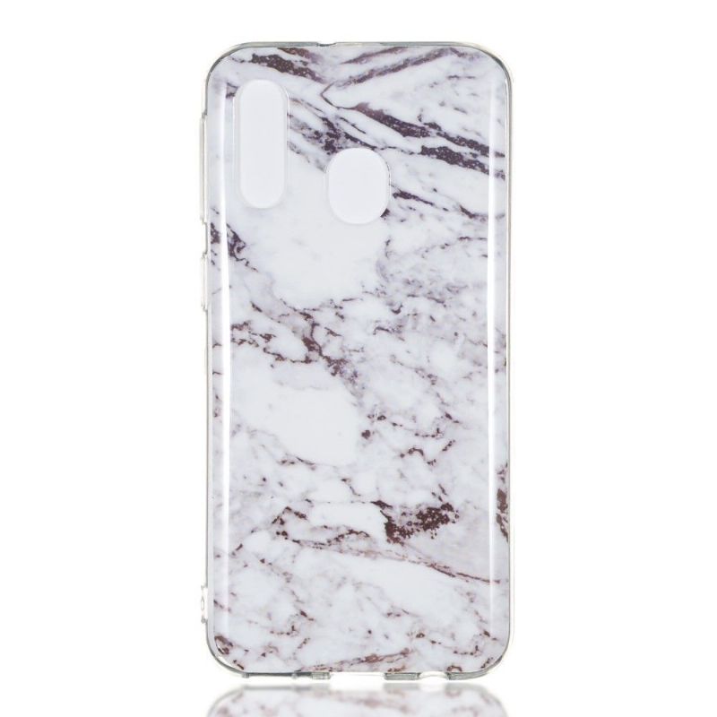 Samsung Galaxy A40 - Coque imprimée marbre