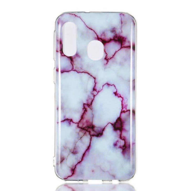 Samsung Galaxy A40 - Coque imprimée marbre