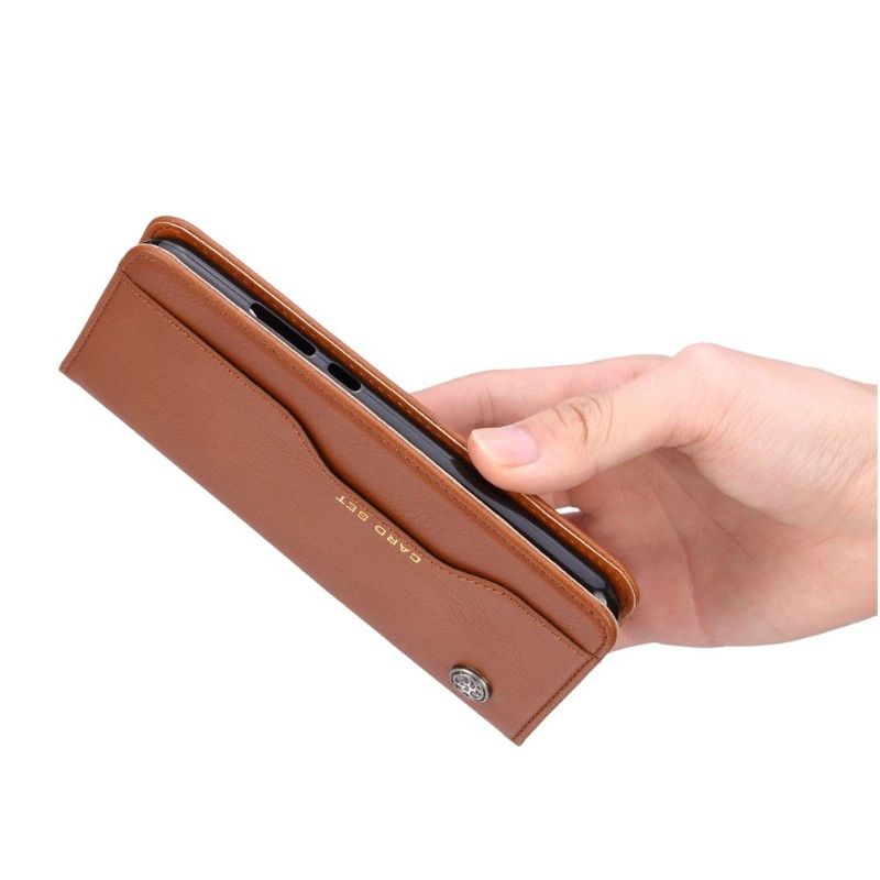 Samsung Galaxy A40 - Housse cuir stand case