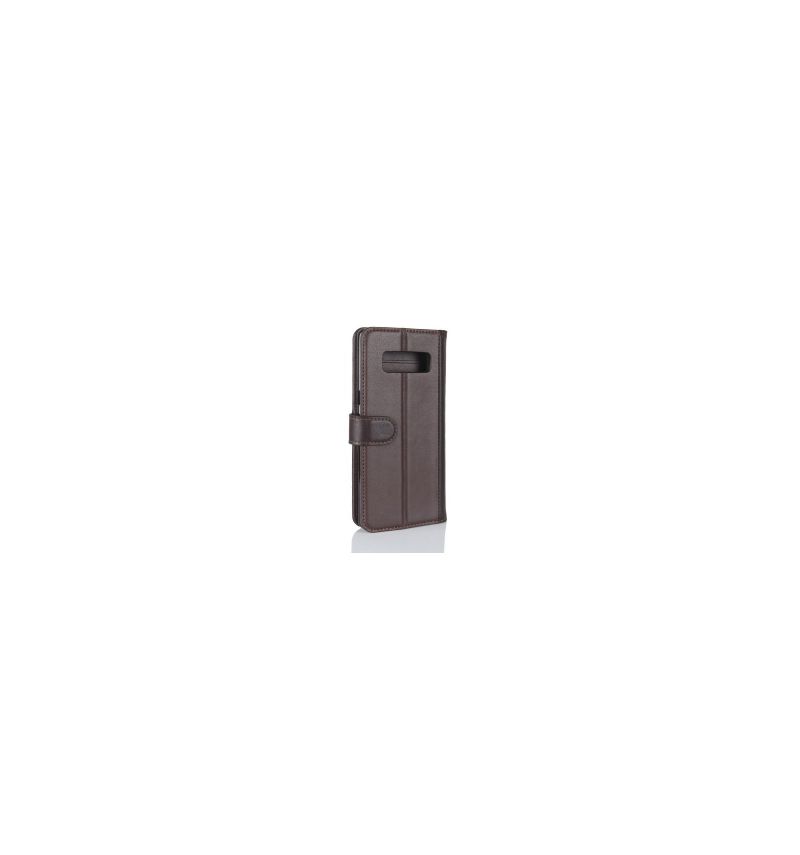 Housse Samsung Galaxy Note 8 Cuir Premium - Marron