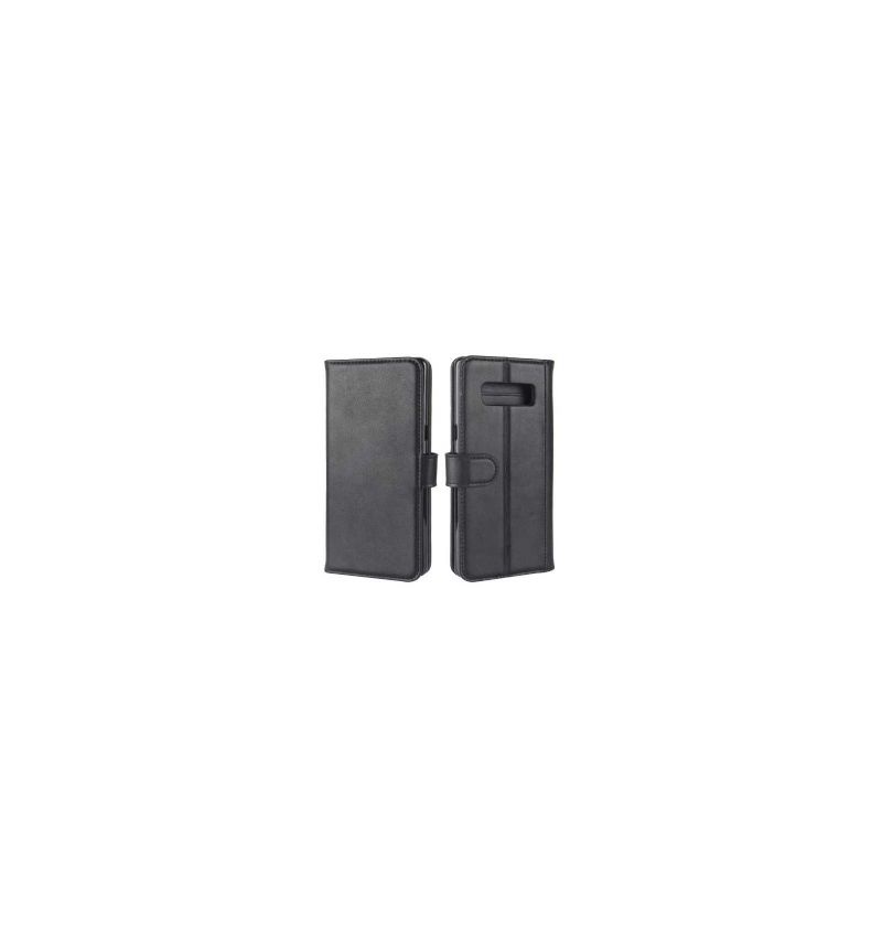 Housse Samsung Galaxy Note 8 Cuir Premium - Noir