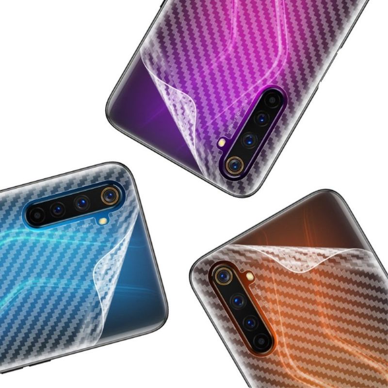 Films arrière carbone pour Realme 6 Pro (2 pièces)