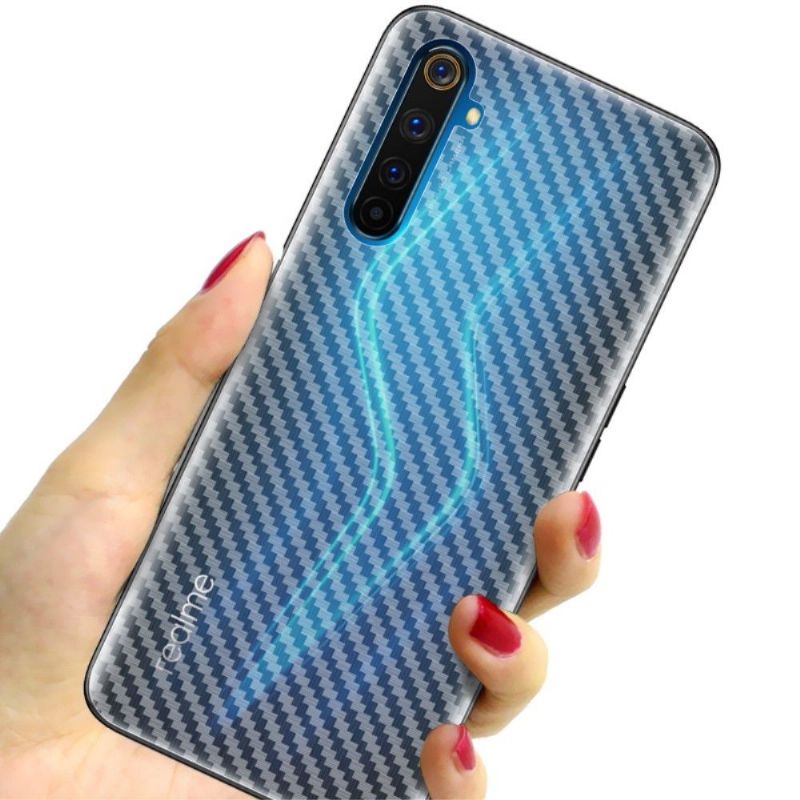 Films arrière carbone pour Realme 6 Pro (2 pièces)