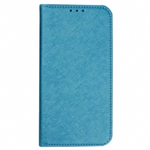 Flip Cover Oppo Reno 11 5G Texture Croisée