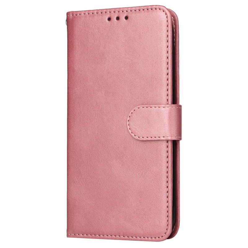 Housse Oppo Reno 11 5G Effet Cuir Uni à Lanière