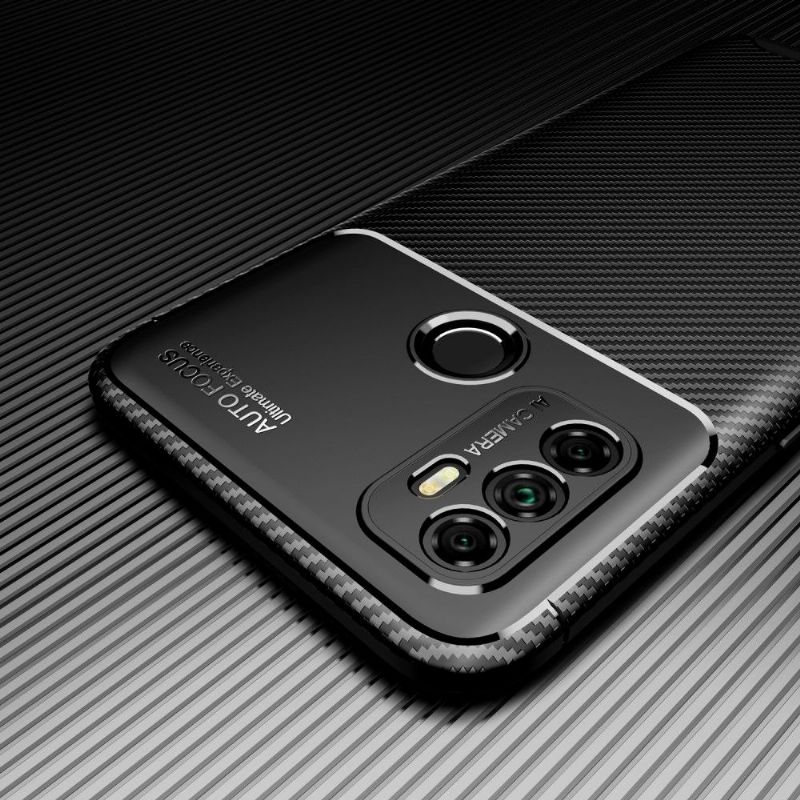 Coque Oppo A53 effet fibre de carbone