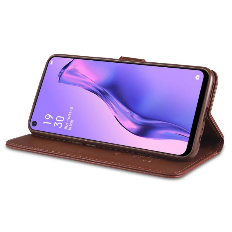 Housse Oppo A53 AZNS Effet Cuir