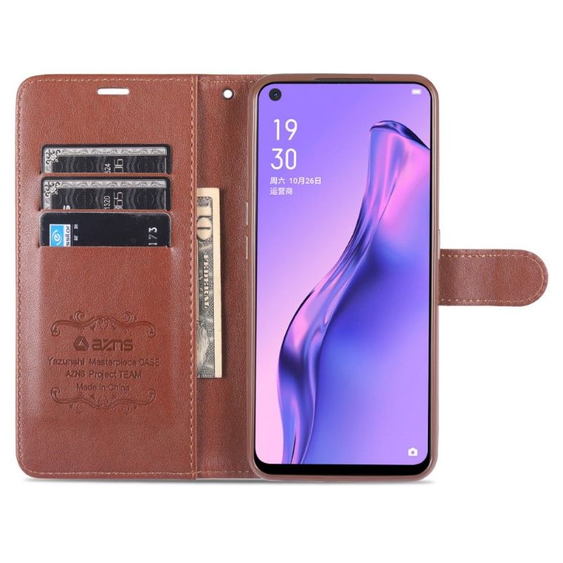 Housse Oppo A53 AZNS Effet Cuir