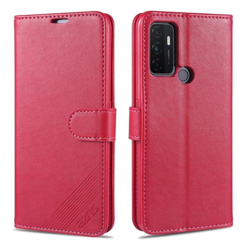 Housse Oppo A53 AZNS Effet Cuir