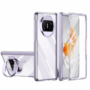 Coque Huawei Mate X3 avec Anneau et Protection pour l'Écran