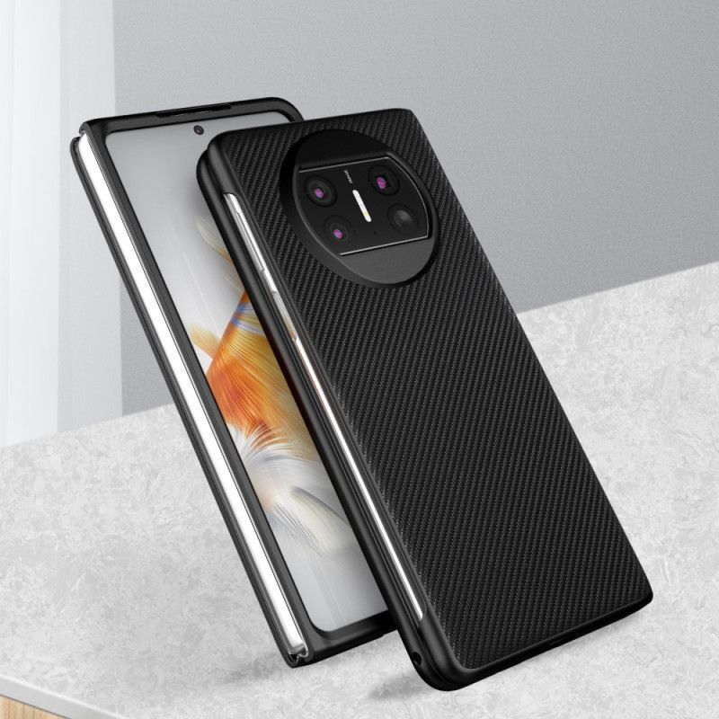 Coque Huawei Mate X3 Style Cuir Tissé