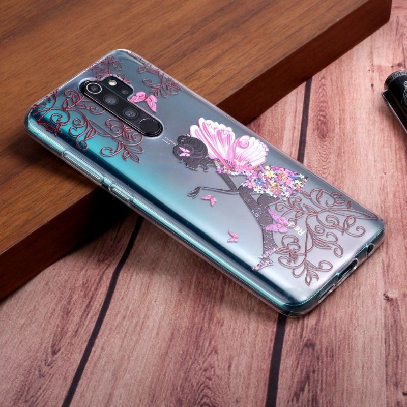 Coque Xiaomi Redmi Note 8 Pro transparente fairy