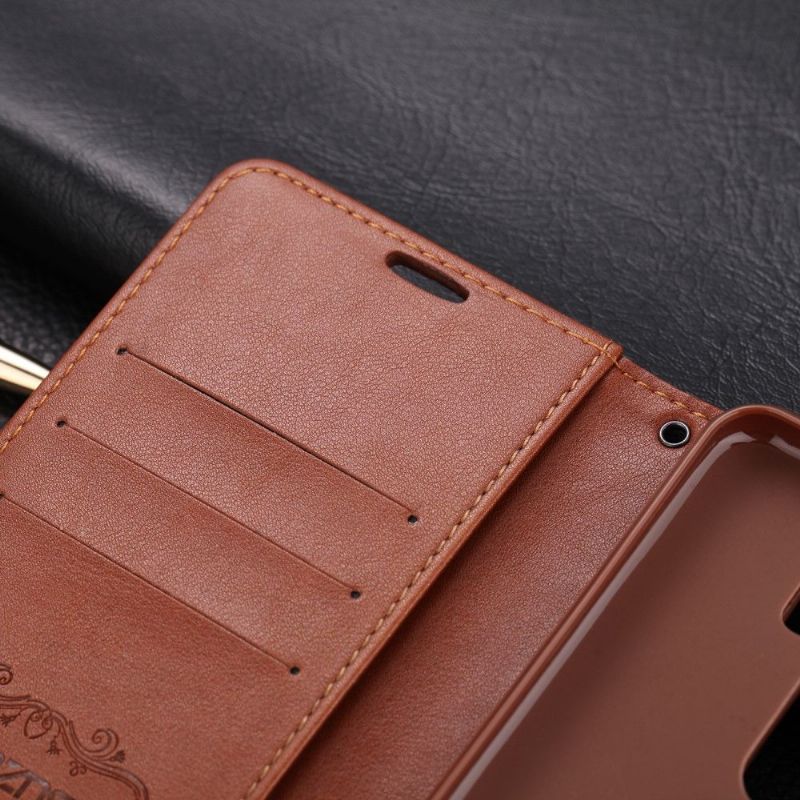 Xiaomi Redmi Note 8 Pro - Housse AZNS simili cuir