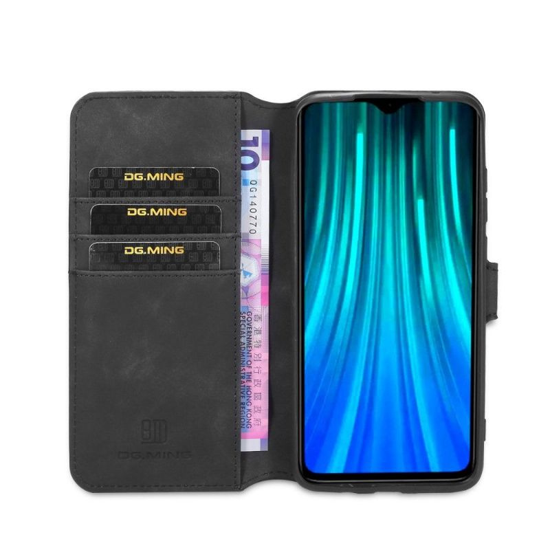 Xiaomi Redmi Note 8 Pro - Housse DG MING effet cuir