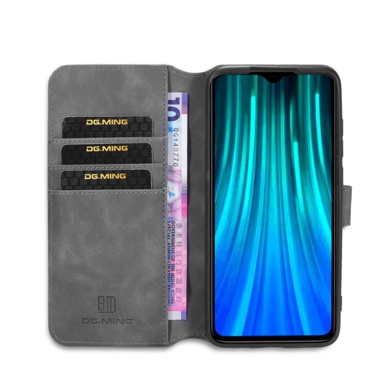 Xiaomi Redmi Note 8 Pro - Housse DG MING effet cuir