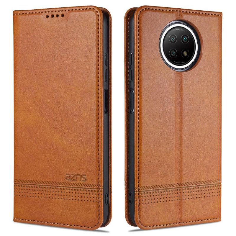 Étui à rabat Xiaomi Redmi Note 9T AZNS simili cuir