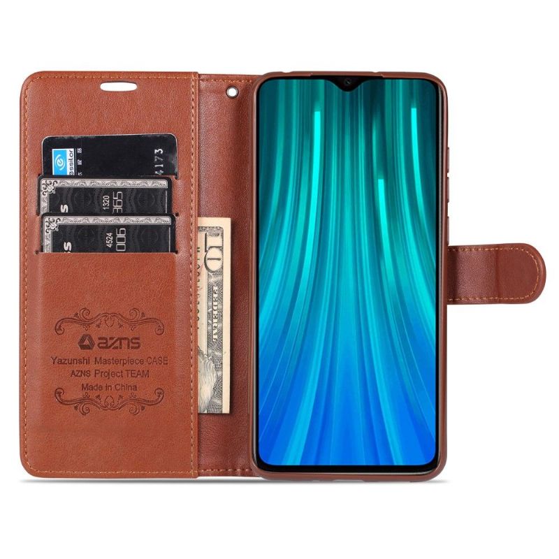 Housse Xiaomi Redmi 9A AZNS Retro Effet Cuir