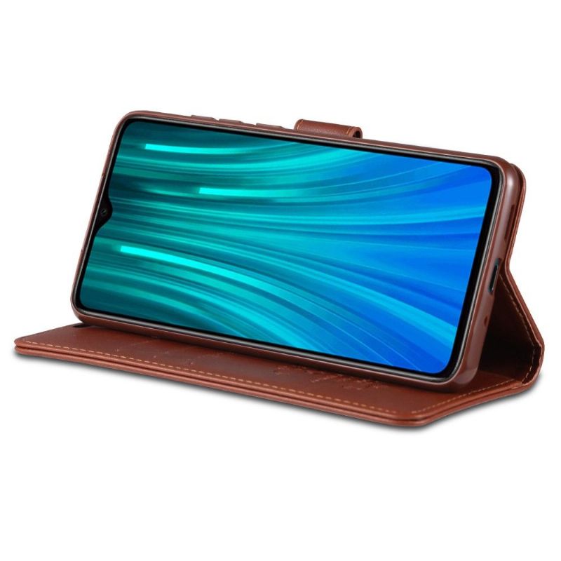Housse Xiaomi Redmi 9A AZNS Retro Effet Cuir
