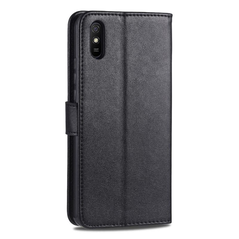 Housse Xiaomi Redmi 9A AZNS Retro Effet Cuir